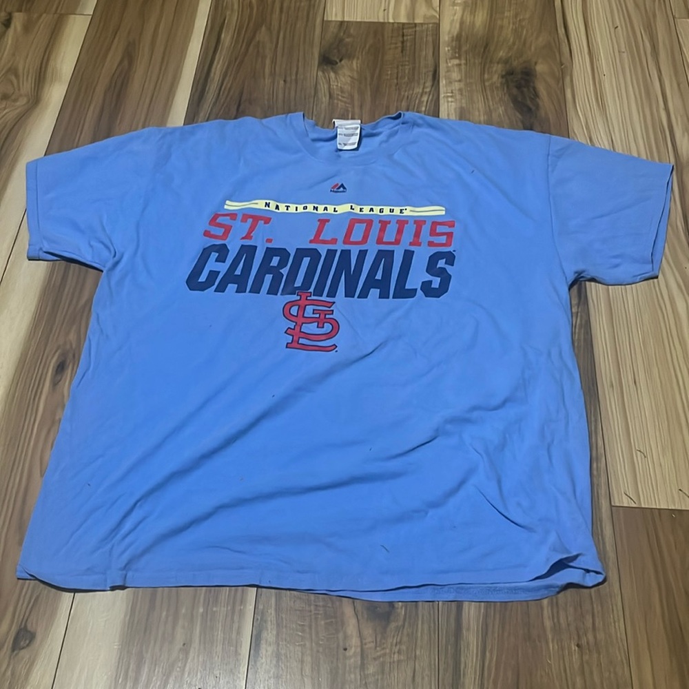 Baby Blue Cardinals Tee
